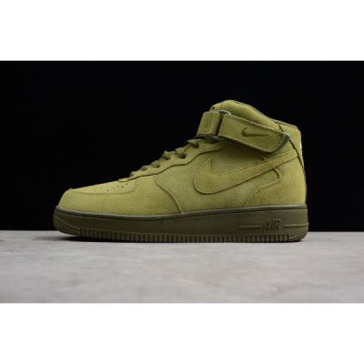 Nike Erkek Air Force 1 Mid '07 Yeşil Kaykay Ayakkabı Türkiye - 0XGB69T0